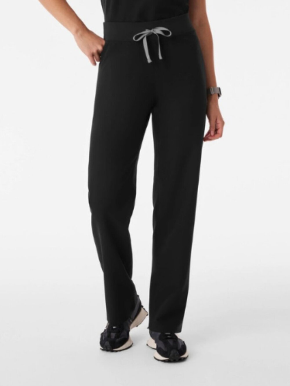 Figs Livingston High Rise Straight Leg Scrub Pant